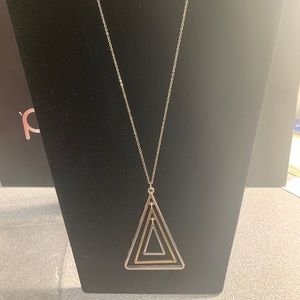 Triangle necklace